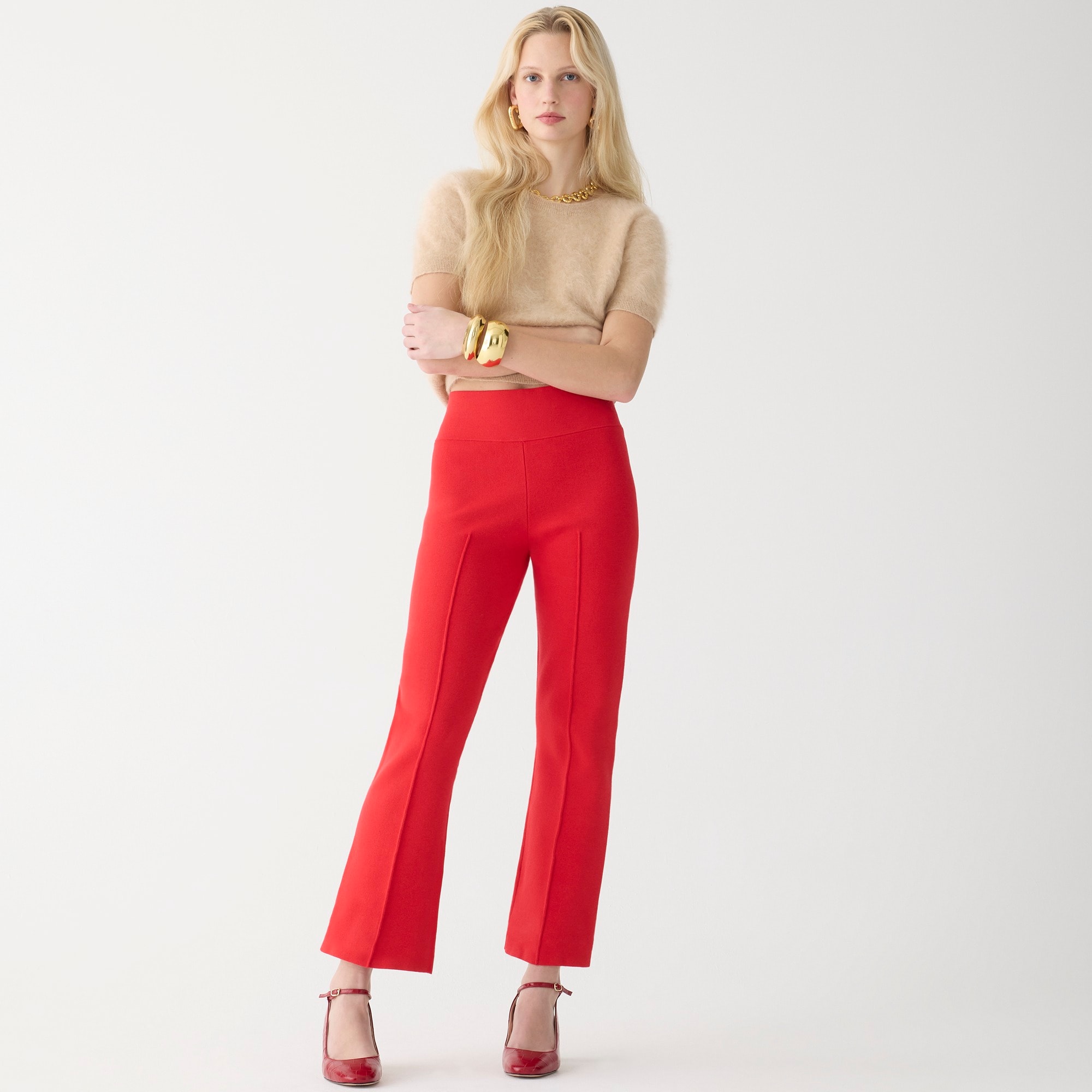Delaney kickout sweater-pant - 1