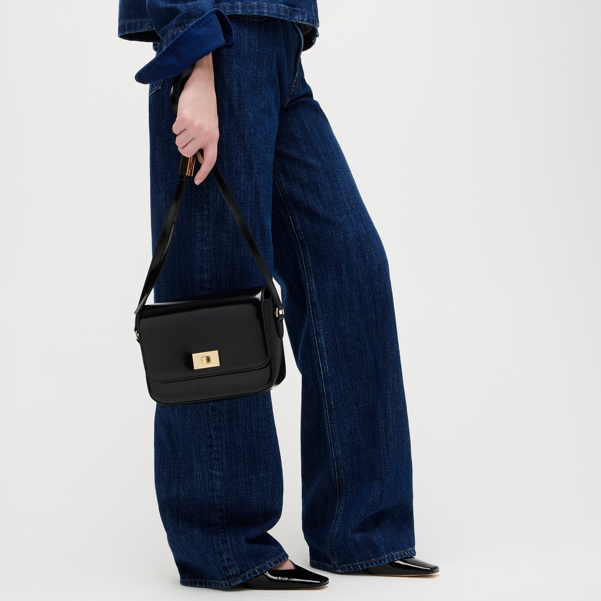 Edie crossbody bag in Italian leather - 2