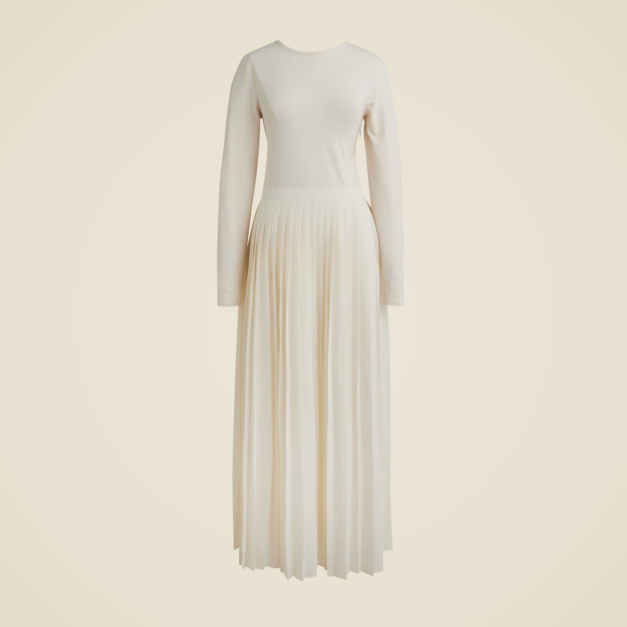 Pleated ballet dress in stretch cotton-blend - 5