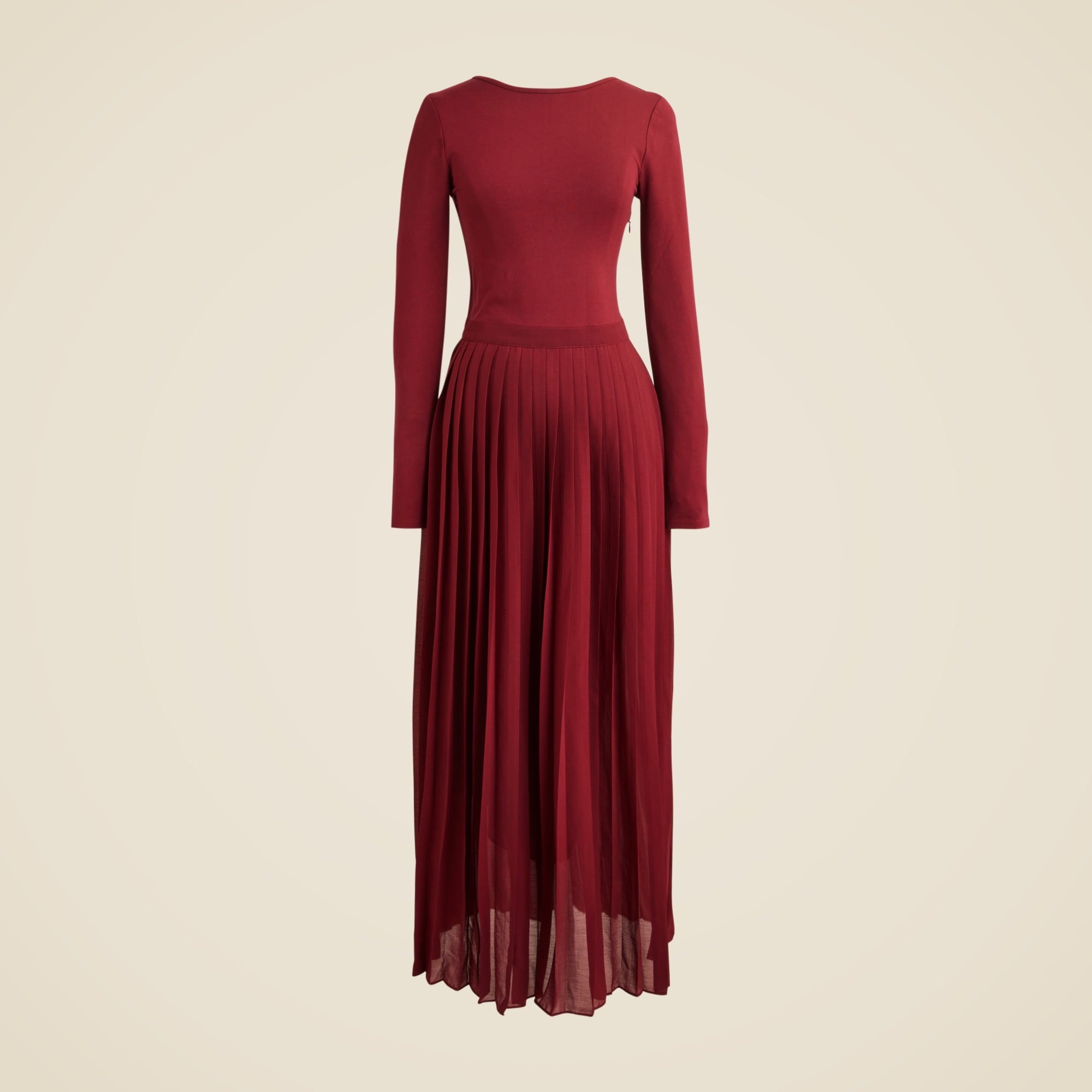 Pleated ballet dress in stretch cotton-blend - 4