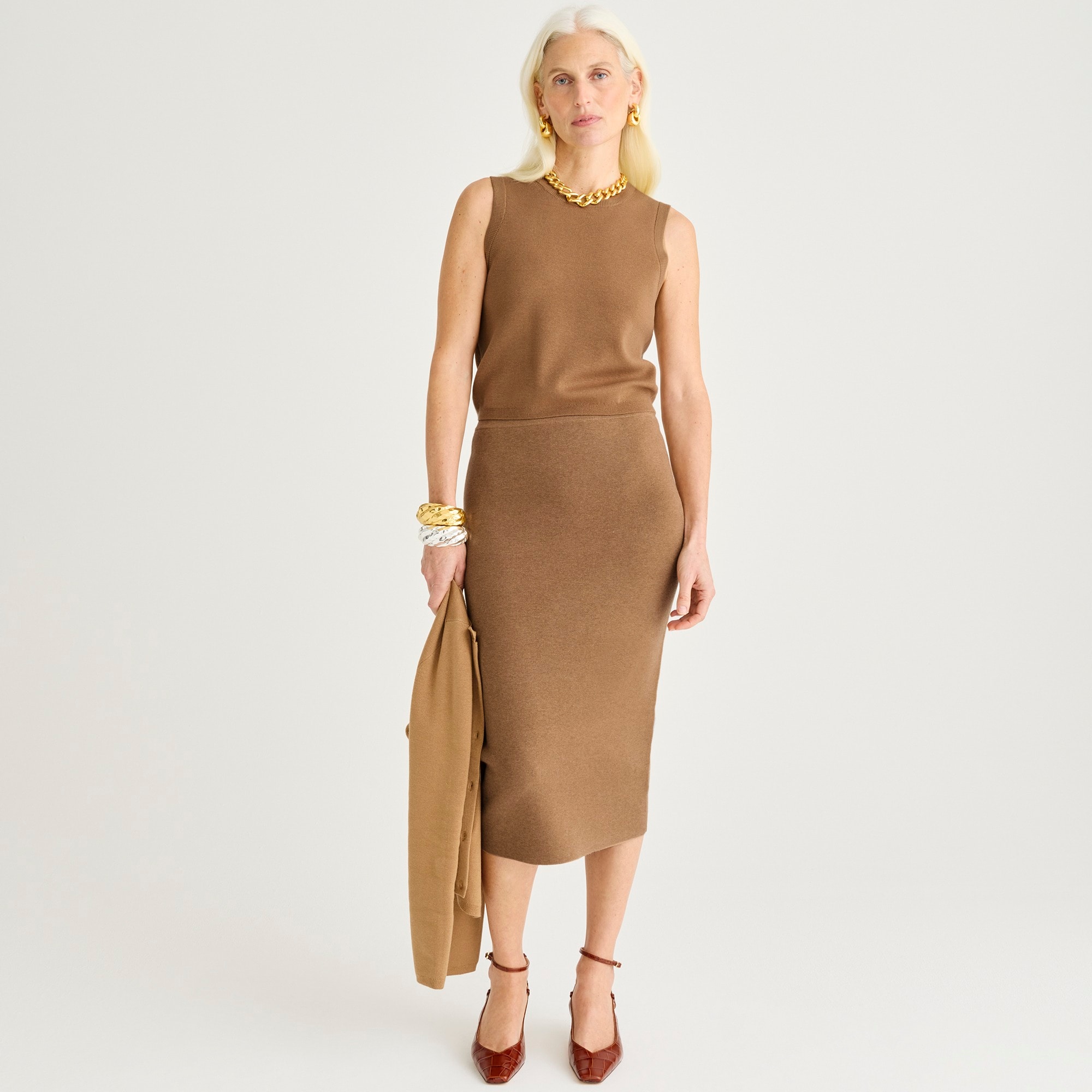 Sweater shell in TENCEL&trade; lyocell blend - 2